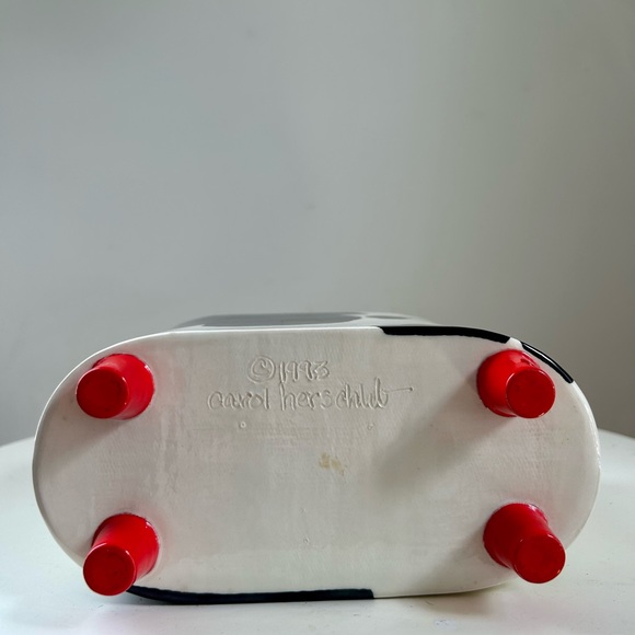 Carol Herschleb Pottery Vase Planter - Picture 4 of 7